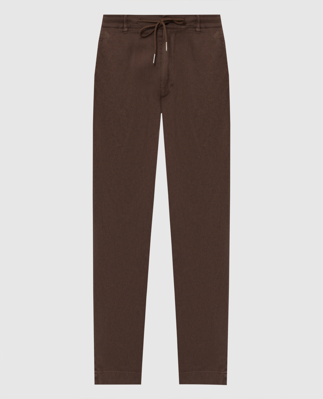 

Brown linen pants Woolrich