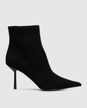 Le Silla Bella black suede over the knee boots 4217C080BMPPVEP