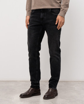 Dolce&Gabbana Grey jeans with DG patch GYJCCZG8OV9