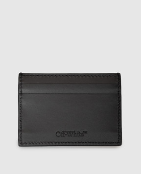 Off-White Black leather Goofy cardholder OWMND04F26LT01
