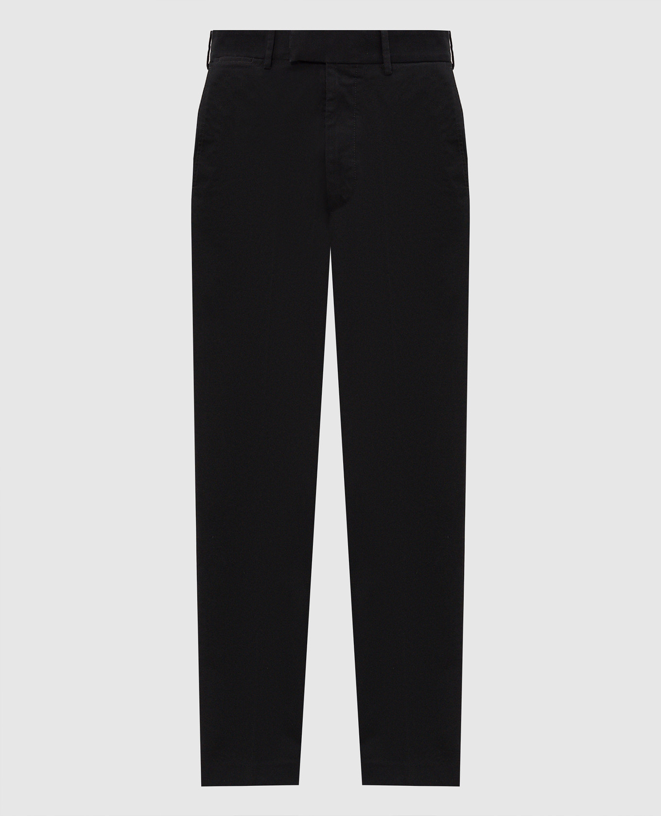 Black pants with logo patch Tom Ford