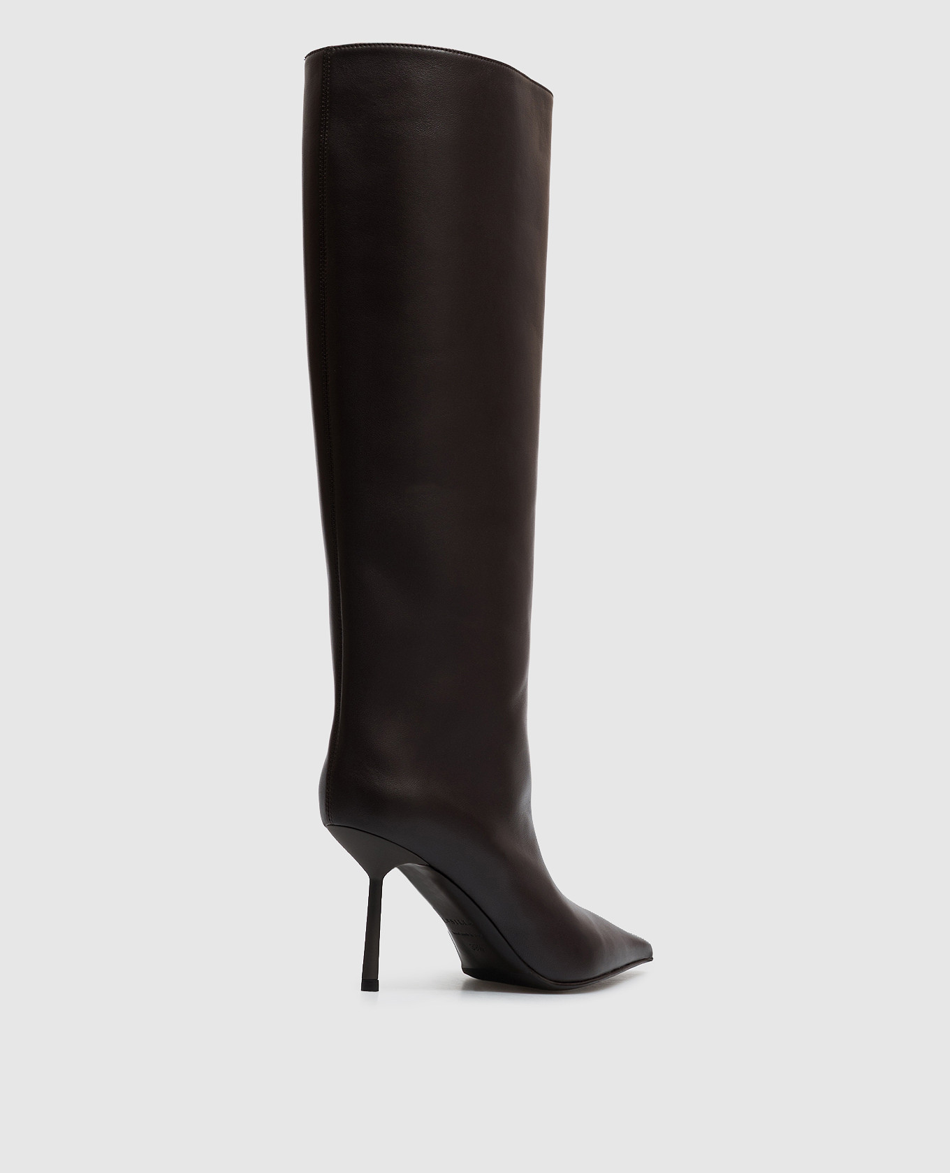 Bella brown leather boots Le Silla 3