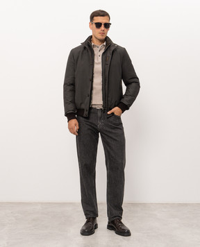 Pini Parma Beige wool and cashmere sweater POLOTAU