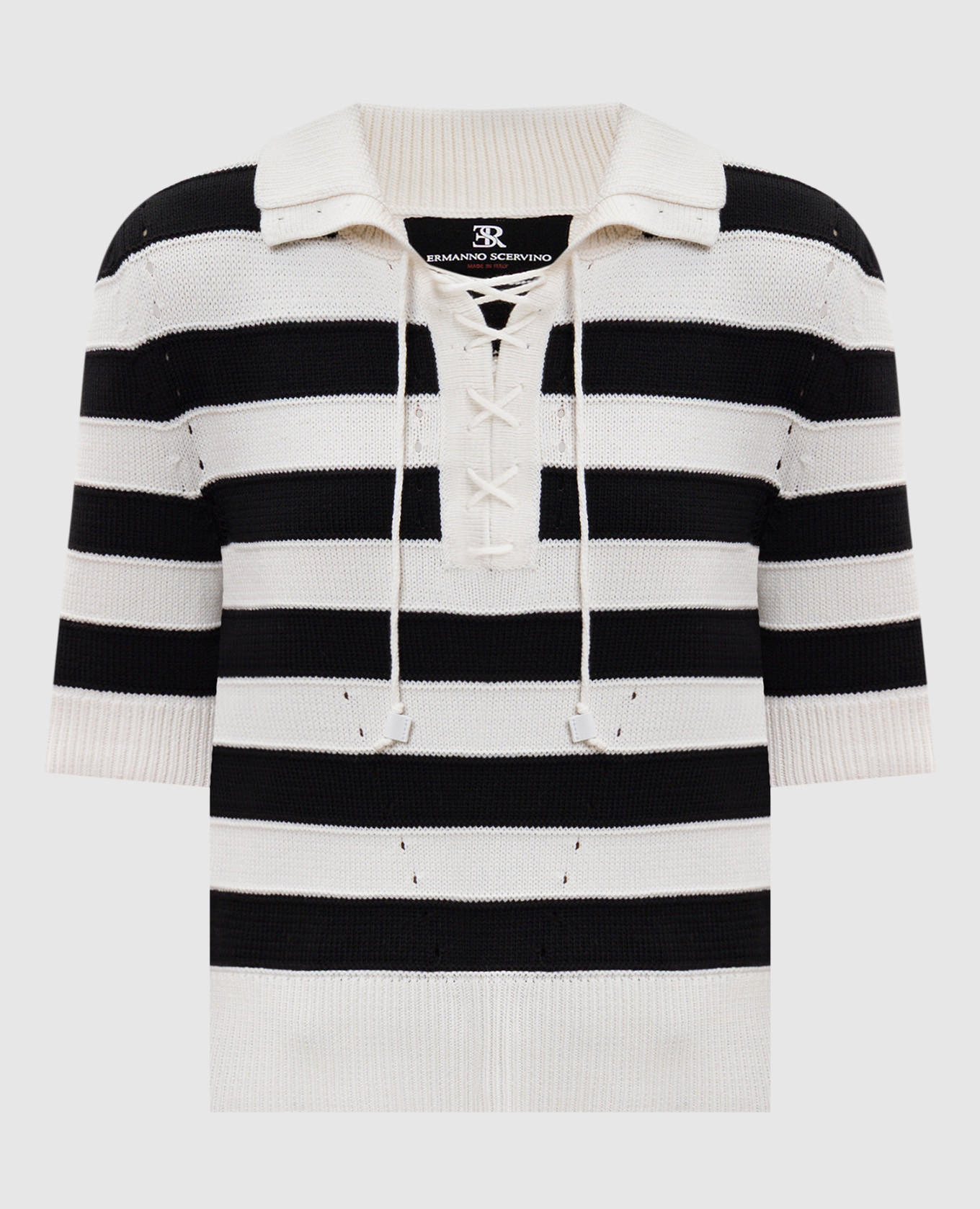 

White striped top Ermanno Scervino