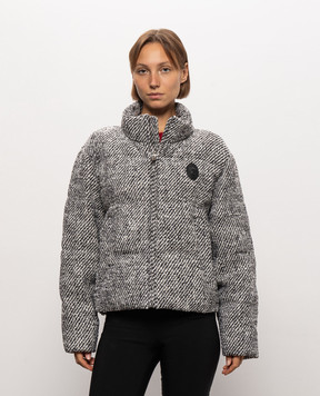 Versace Medusa logo puffer jacket 10270181A19234