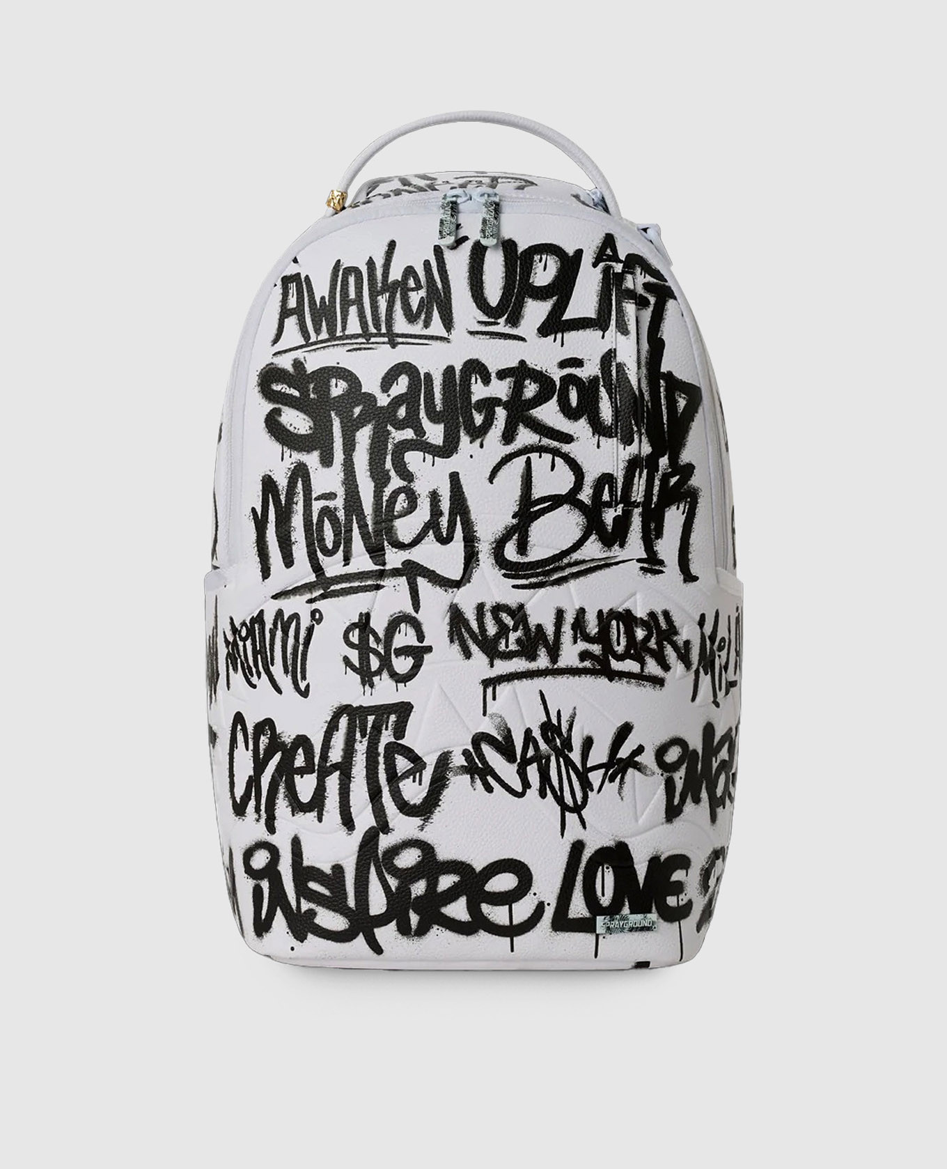 Children's white backpack THINK ON IT Sprayground