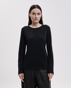 Y`S Yamamoto Black longsleeve YWT10060