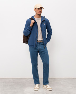 Stefano Ricci Blue windbreaker M6J6100040PL001H