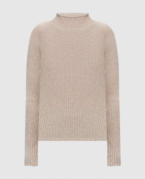 Twinset Beige golf with wool and cashmere 262TT3071