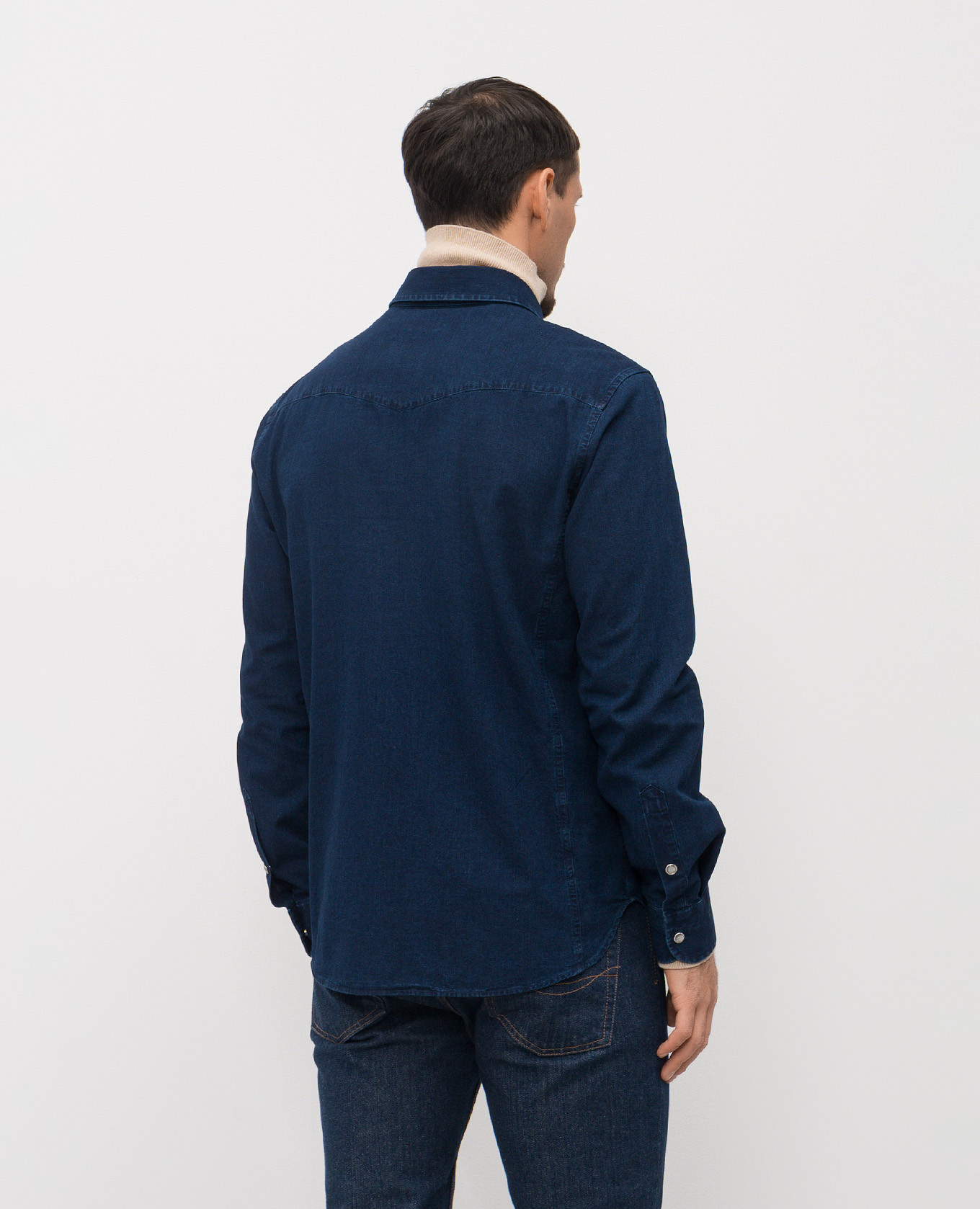 Blue denim shirt Tom Ford 4