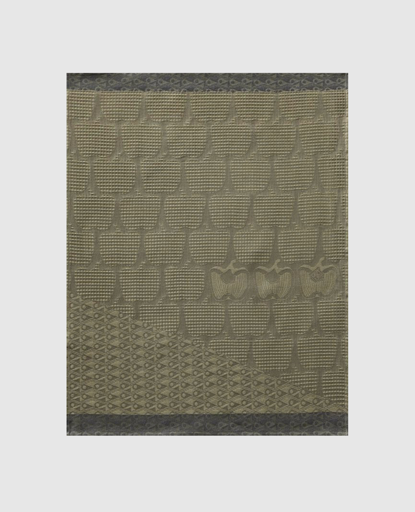 

Green Braise Kitchen Towel Le Jacquard Fraincais