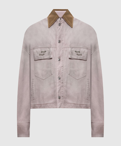 Jiacca pink denim jacket
