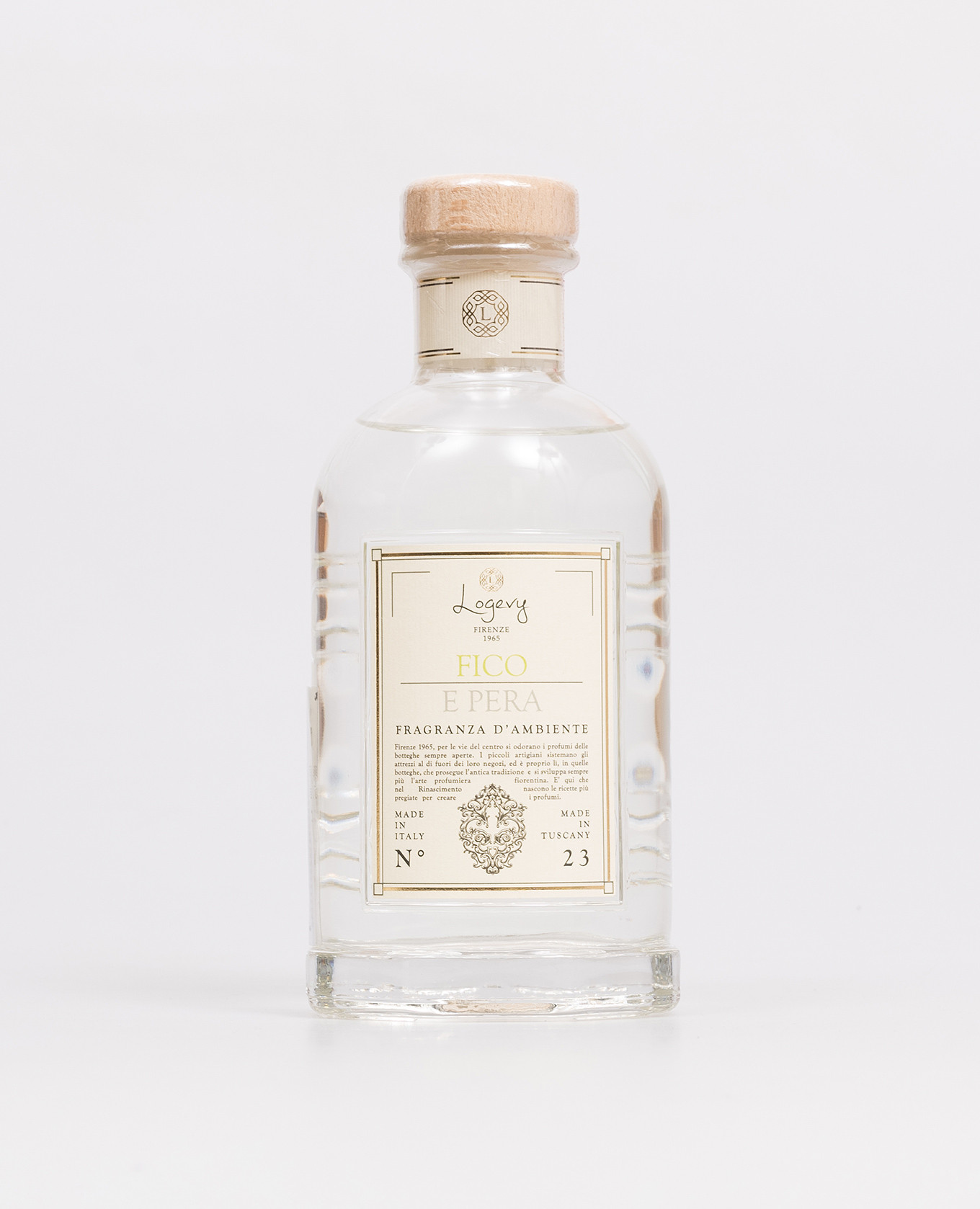 

Fico e Pera aroma diffuser with emblem  Logevy, Transparent