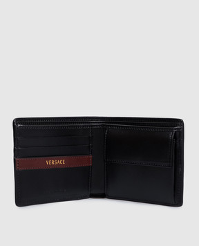 Versace Black leather wallet Severe DPU67371A18568
