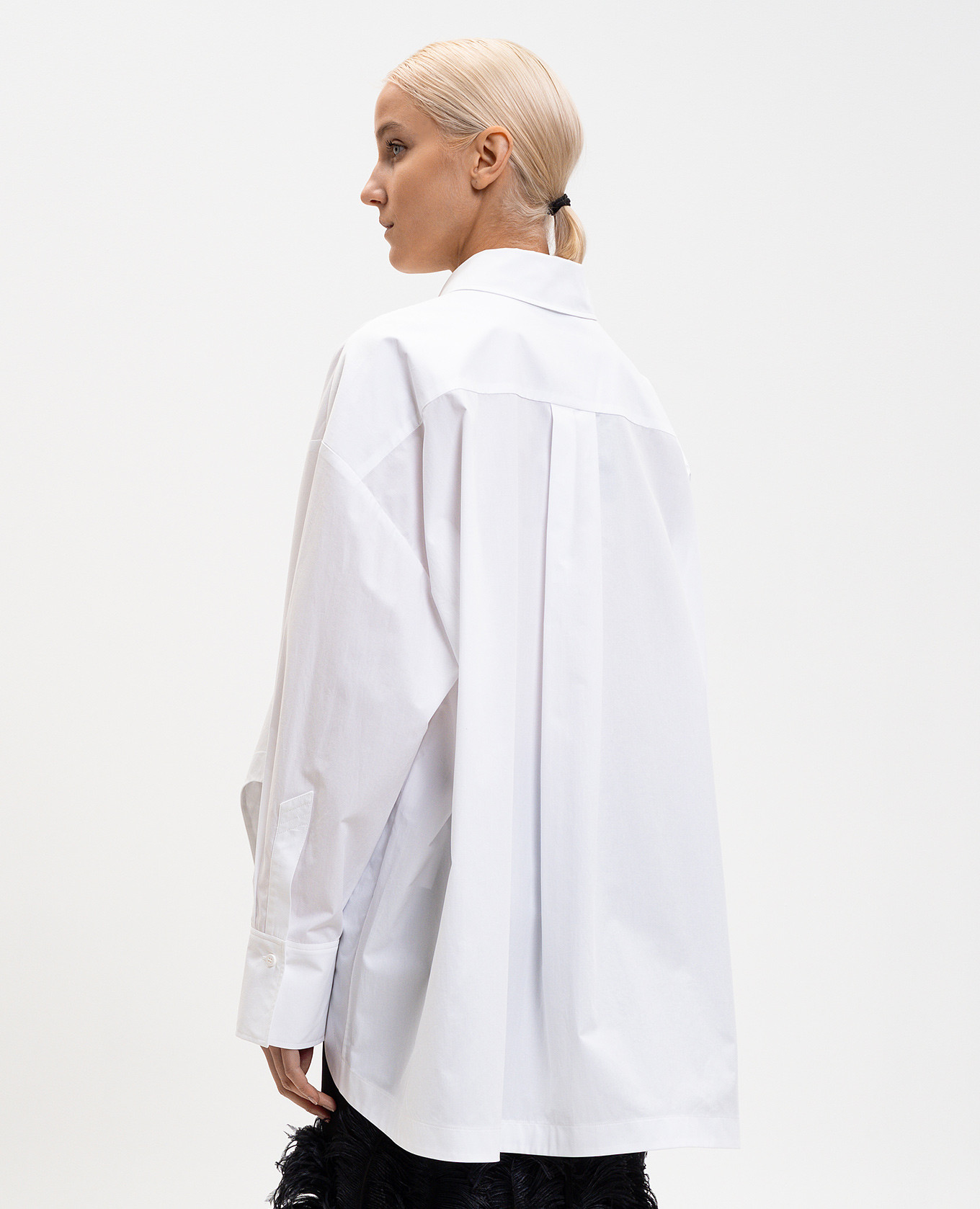 

White shirt with emblem The Attico