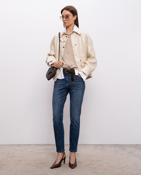 Brunello Cucinelli Beige T-shirt M0T81BG200