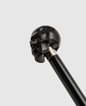 Pasotti Black Skull Cane PFBALEF107N