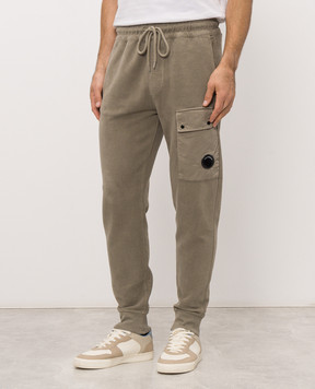 C.P. Company Khaki cargo joggers MSP191A006614G