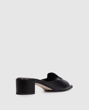 Jimmy Choo Dina black leather mules DINA45NAP