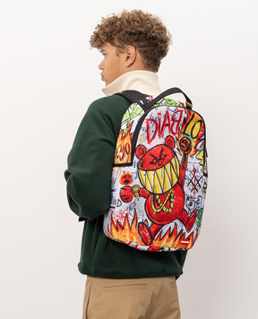 Sprayground Children's backpack DOODLE DIABLO ESSAY 910B8442NSZ