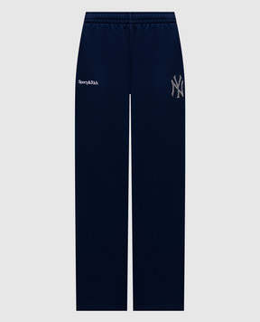 Sporty & Rich Yankees Blue Insulated Sweatpants PA0711118300BL107
