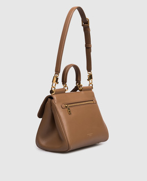 Dolce&Gabbana Brown leather bag My Sicily BB7781B7321