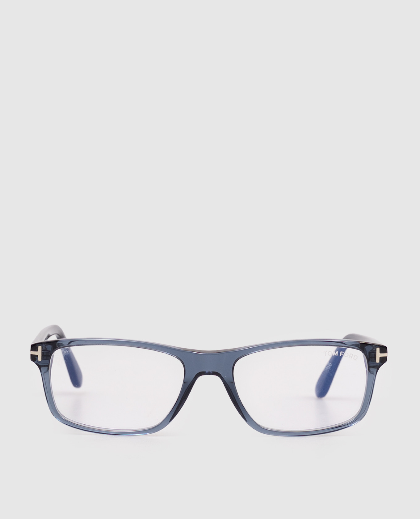Blue eyeglass frame