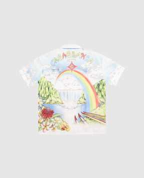 Casablanca Children's Aloha shirt KSP26SH18002EXBC