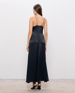 Twinset Black dress with broderie embroidery 262TT2171