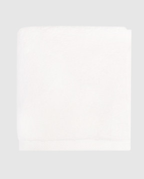 Hamam Olympia white terry face towel OLYMPIAORGANICWASHCLOTH