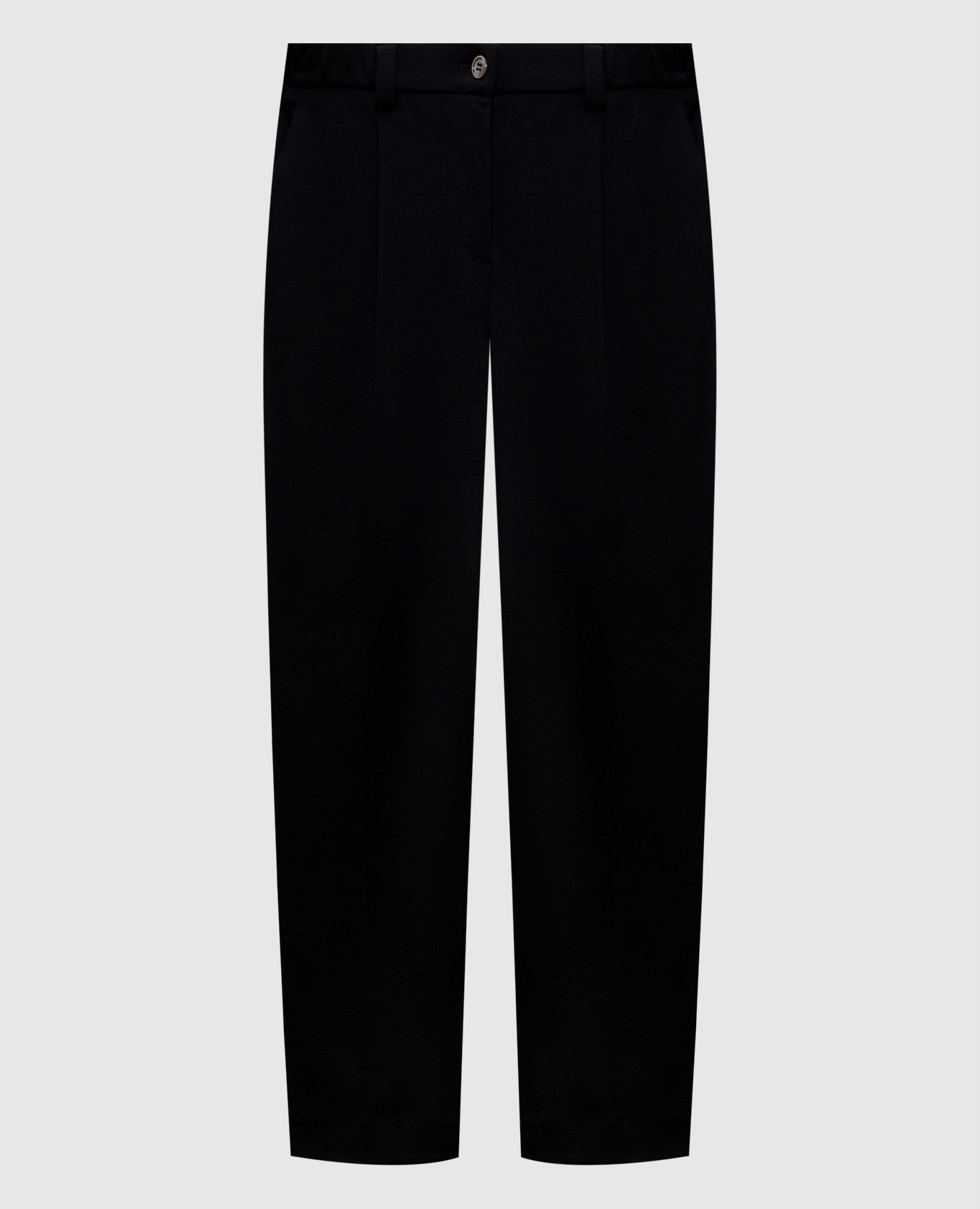 Black wool pants Zeza