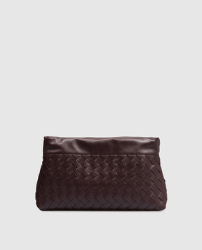 Bottega Veneta Burgundy leather pouch bag Notte 844626V3IV0