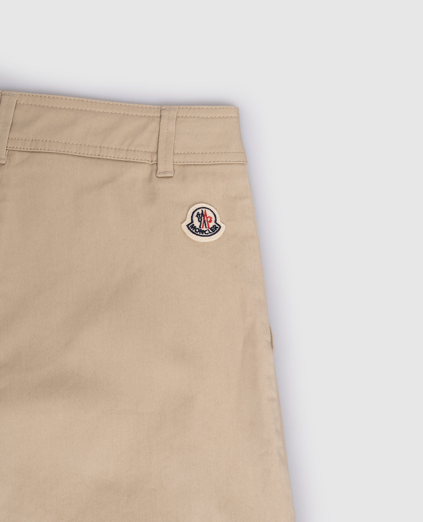 

Children's beige pants with logo Moncler ENFANT