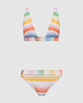 Missoni Patterned swimsuit MC22SP02BR014G