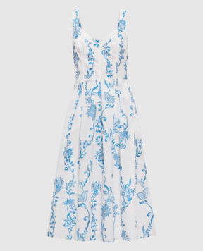 Etro White dress with a pattern WRHA025399TJEK8