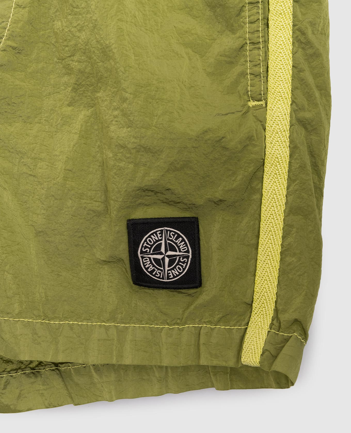 

Kids' green swim shorts with logo Stone Island
