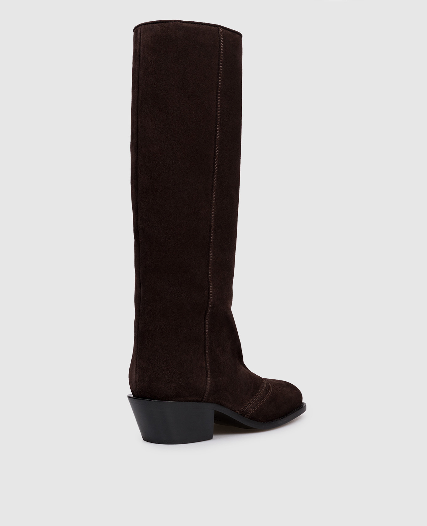 

Brown suede boots Ermanno Scervino