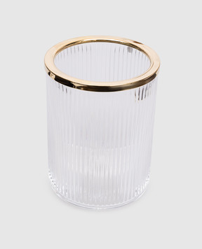 Treesseci Crystal wastebasket Elegance EL65ACRGD
