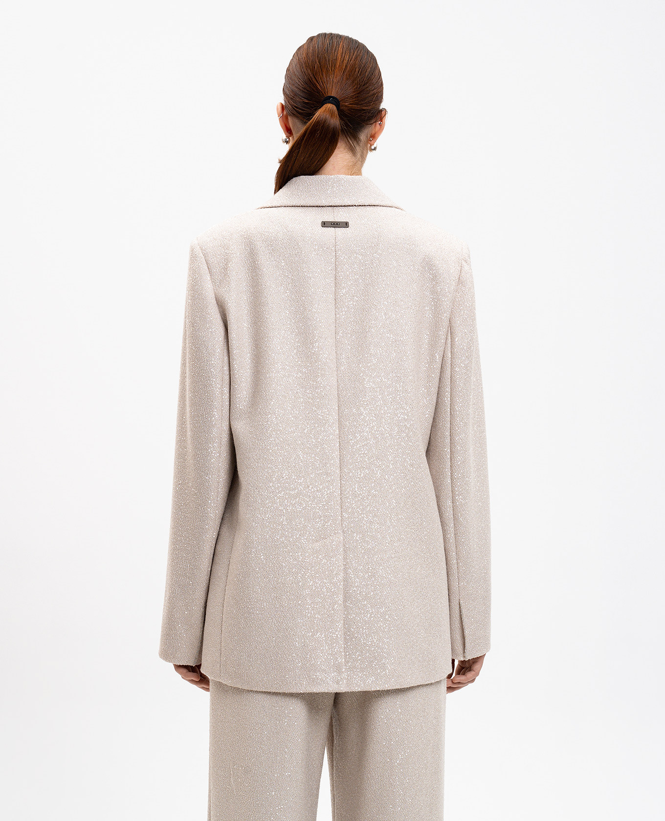 

Beige jacket with wool Peserico