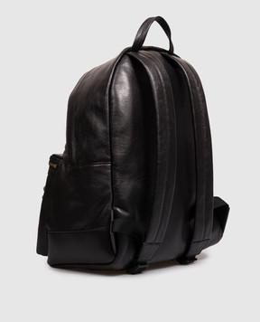 Balmain Black leather Pulse backpack HM1GE291LOLP