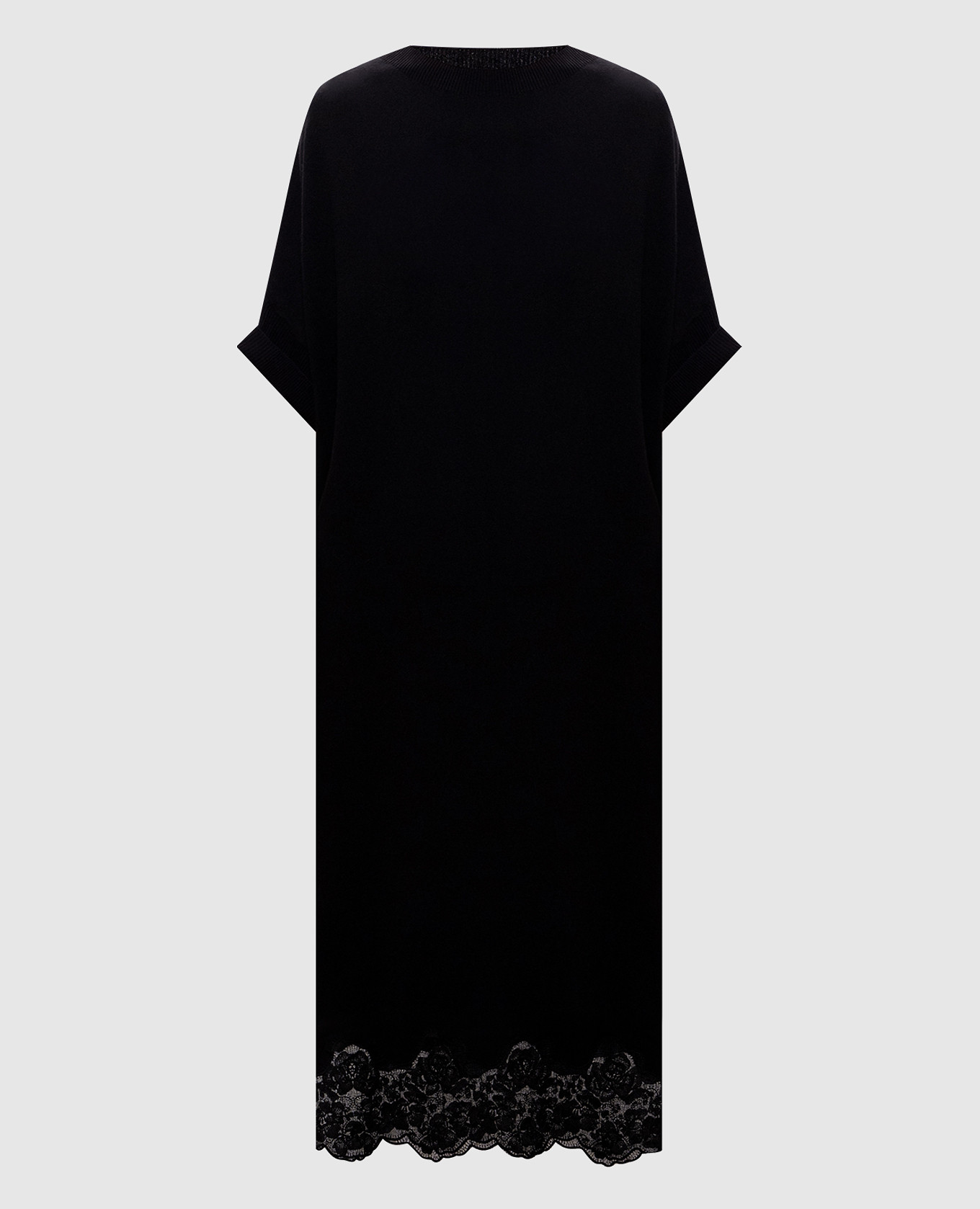 Black dress with lace Fabiana Filippi
