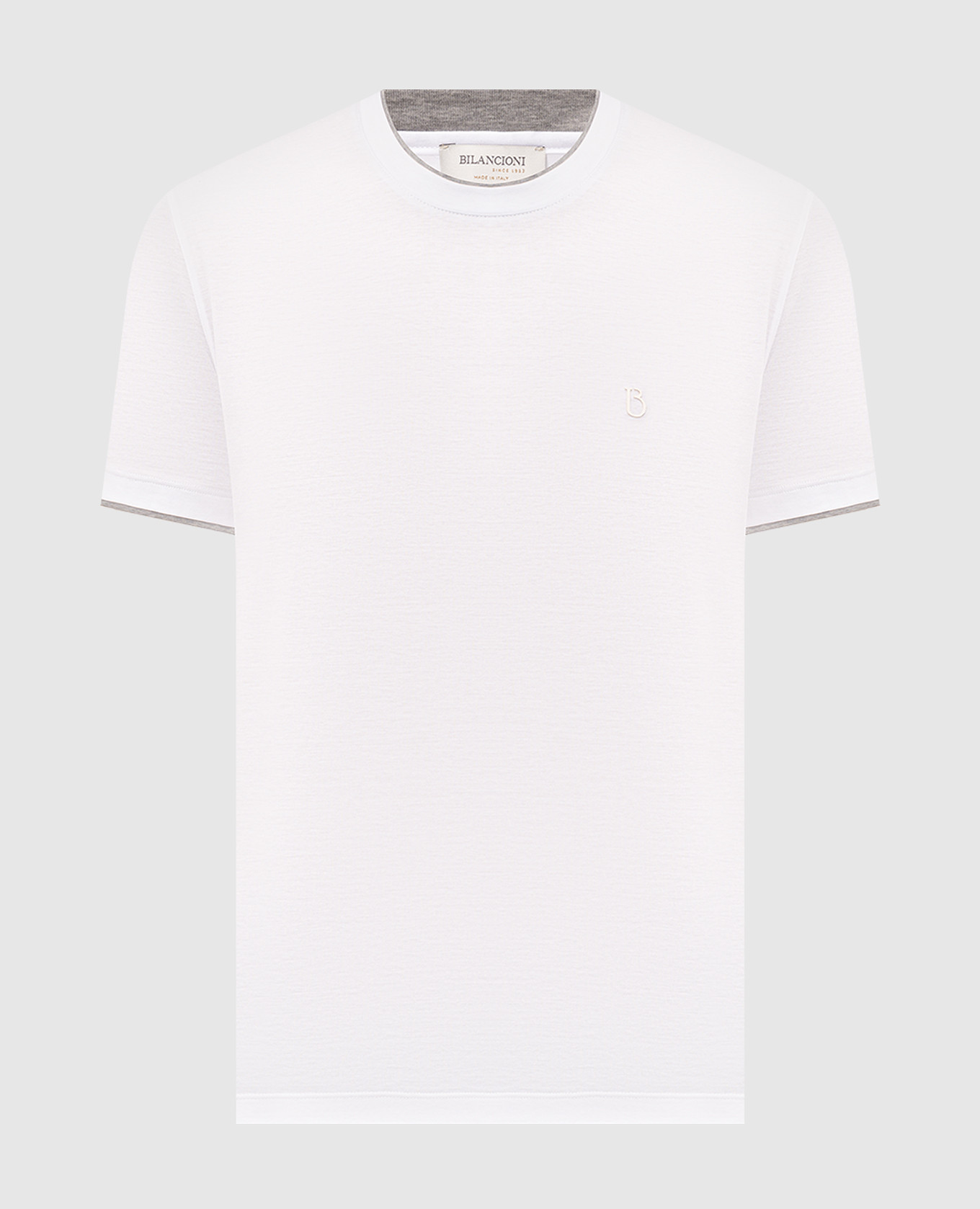 White layered T-shirt
