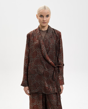 UMA WANG Khloe floral print puffer jacket UP6007