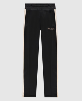 Palm Angels Black ivory sweatpants PMCJ020S26FAB001