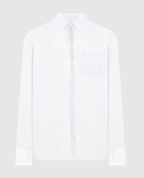 Juun.j White shirt with logo embroidery JW6164W001