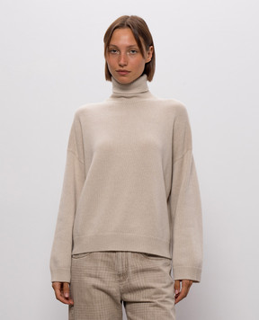 Brunello Cucinelli Beige cashmere turtleneck M12501703