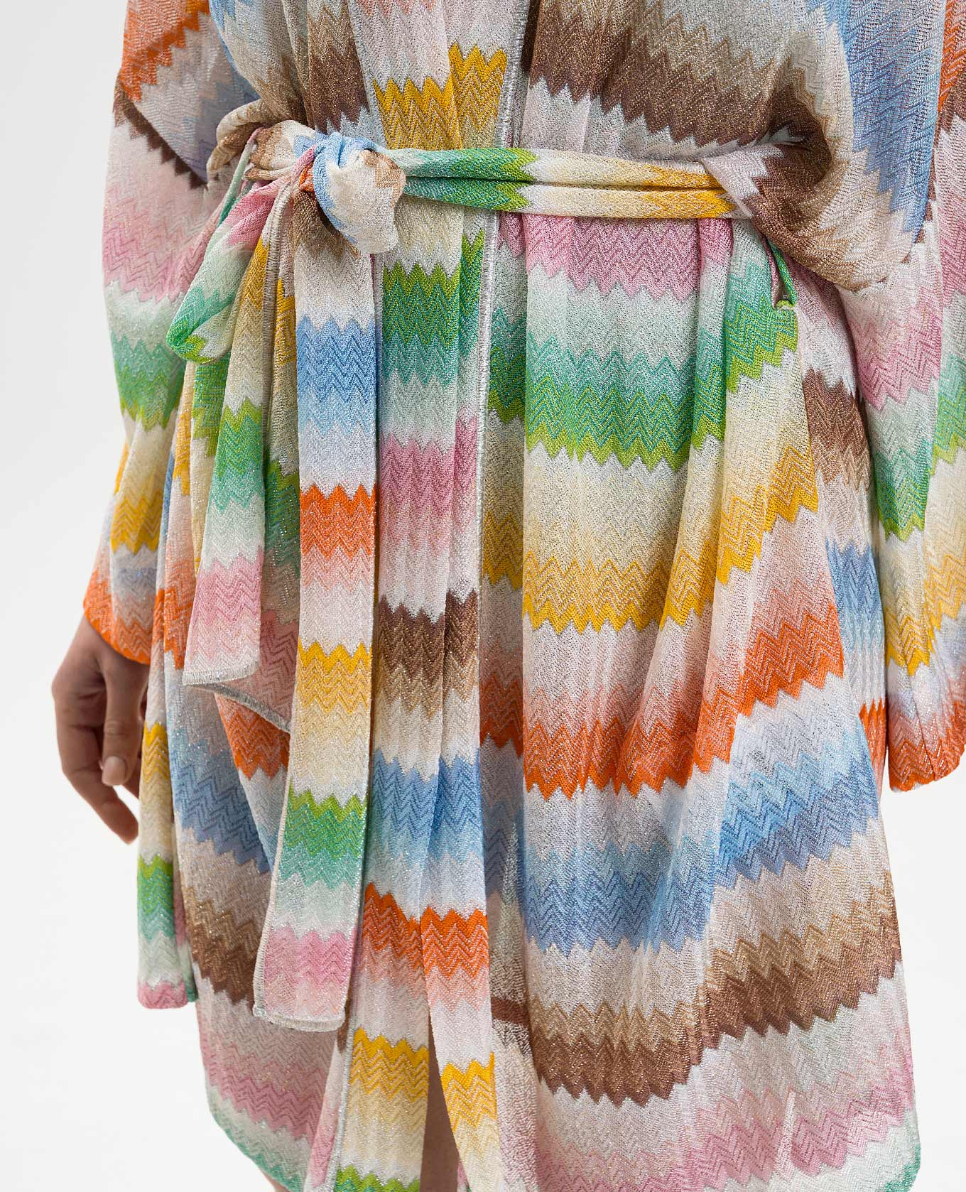 

Patterned cape Missoni, White