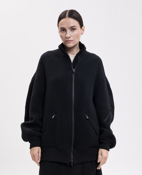 Y`S Yamamoto Black jacket with wool YWY01108