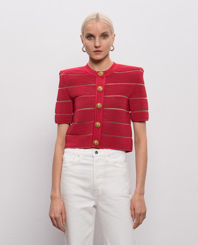 Balmain Pink cardigan GF0KL285KJ75