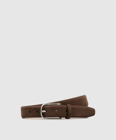 Brown nubuck belt
